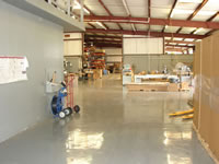 photo inside shipping department